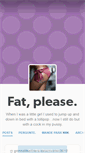 Mobile Screenshot of fatplease.tumblr.com