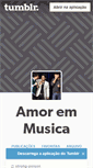 Mobile Screenshot of amor-em-musica.tumblr.com