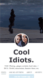 Mobile Screenshot of coolidiots.tumblr.com