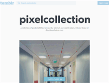 Tablet Screenshot of pixelcollector.tumblr.com