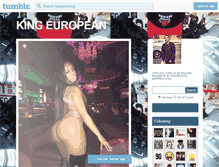 Tablet Screenshot of europeanking.tumblr.com