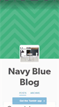 Mobile Screenshot of navyblueleggs.tumblr.com