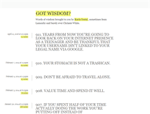 Tablet Screenshot of gotwisdom.tumblr.com