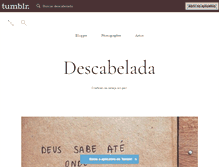 Tablet Screenshot of descabelada.tumblr.com