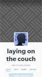 Mobile Screenshot of layingonthecouch.tumblr.com