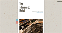 Desktop Screenshot of minitel.tumblr.com