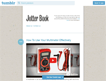 Tablet Screenshot of jotterbook.tumblr.com