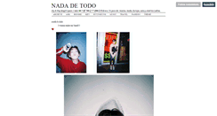 Desktop Screenshot of nadadetodo.tumblr.com