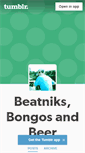 Mobile Screenshot of beatsbongosbeer.tumblr.com