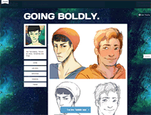 Tablet Screenshot of goingboldly.tumblr.com