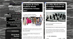 Desktop Screenshot of modapreview.tumblr.com