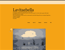 Tablet Screenshot of lavitaebela.tumblr.com