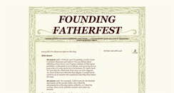 Desktop Screenshot of foundingfatherfest.tumblr.com