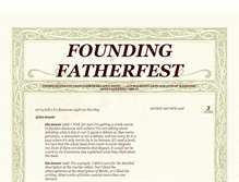 Tablet Screenshot of foundingfatherfest.tumblr.com