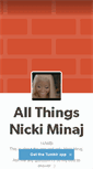 Mobile Screenshot of allthingsnicki.tumblr.com