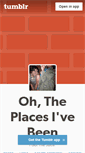 Mobile Screenshot of ohtheplacesivebeen.tumblr.com