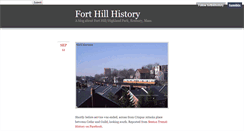 Desktop Screenshot of forthillhistory.tumblr.com