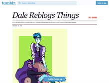 Tablet Screenshot of daleoflikes.tumblr.com