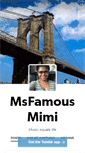 Mobile Screenshot of msfamousmimi.tumblr.com