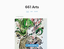 Tablet Screenshot of 661arts.tumblr.com