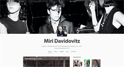 Desktop Screenshot of miridavidovitz.tumblr.com