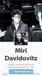 Mobile Screenshot of miridavidovitz.tumblr.com