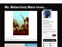 Tablet Screenshot of msmelancholymanxloves.tumblr.com