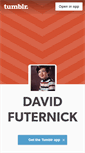 Mobile Screenshot of davidfuternick.tumblr.com