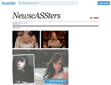 Tablet Screenshot of newscassters.tumblr.com