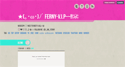Desktop Screenshot of iamferny.tumblr.com