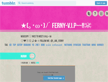 Tablet Screenshot of iamferny.tumblr.com