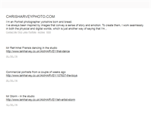Tablet Screenshot of chrisharveyphoto.tumblr.com