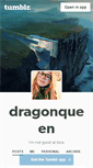 Mobile Screenshot of dragonqueen.tumblr.com