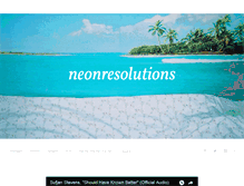 Tablet Screenshot of neonresolutions.tumblr.com