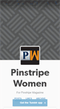 Mobile Screenshot of pinstripewomen.tumblr.com