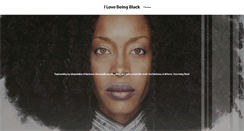 Desktop Screenshot of i-lovebeingblack.tumblr.com