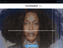 Tablet Screenshot of i-lovebeingblack.tumblr.com