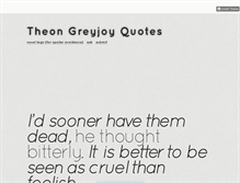 Tablet Screenshot of greyjoywords.tumblr.com