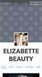 Mobile Screenshot of elizabettebeauty.tumblr.com
