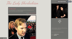Desktop Screenshot of ladysherlockian.tumblr.com