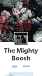 Mobile Screenshot of mightyboosh.tumblr.com