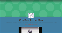 Desktop Screenshot of cowbones.tumblr.com