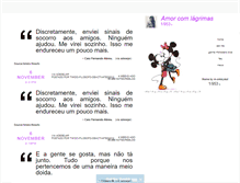 Tablet Screenshot of amor-com-lagrimas.tumblr.com
