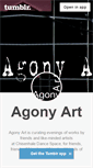 Mobile Screenshot of agonyart.tumblr.com