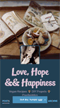 Mobile Screenshot of lovehopeaandhappiness.tumblr.com
