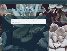 Tablet Screenshot of lovehopeaandhappiness.tumblr.com