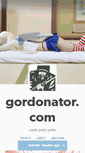 Mobile Screenshot of gordonator.tumblr.com