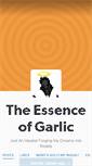 Mobile Screenshot of essenceofgarlic.tumblr.com