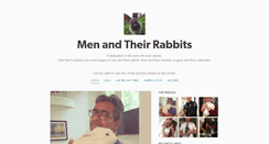 Desktop Screenshot of menandtheirrabbits.tumblr.com