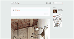 Desktop Screenshot of interiormusings.tumblr.com